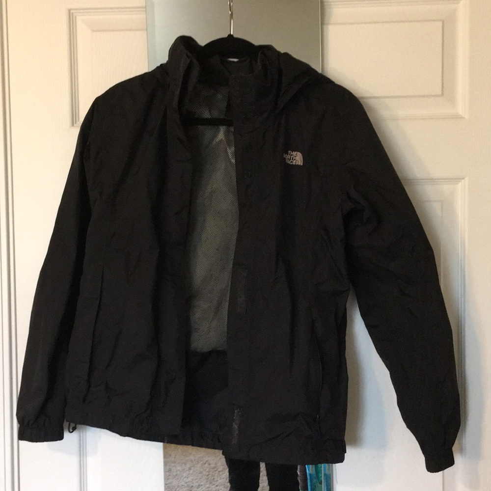 Black Northface Windbreaker